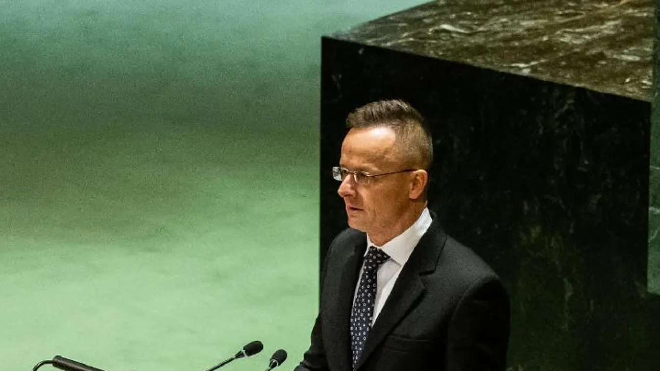 Szijjártó: a világnak az emberéletek megmentésére és a béketeremtésre kell fókuszálnia