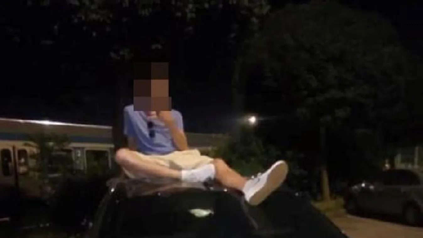 Trambulinnak hitte az autókat, csak úgy mutatványozott a pécsi drogos - fotókkal