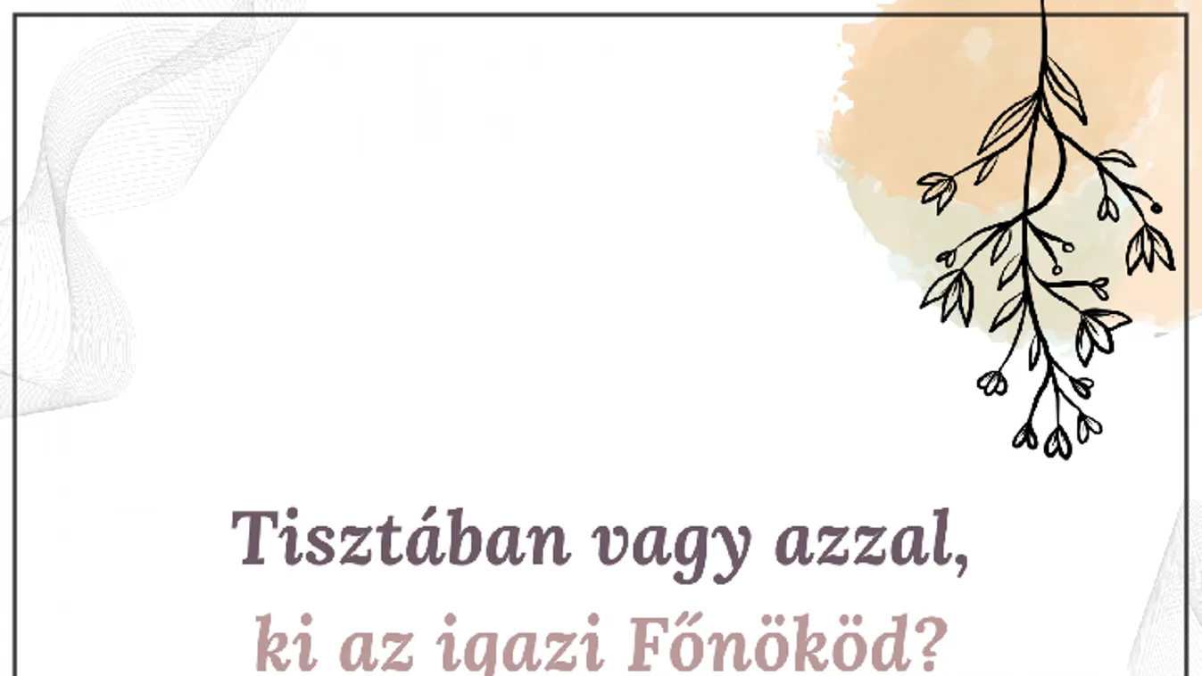 Napi ige: Légy hűséges Istenhez a munkában!