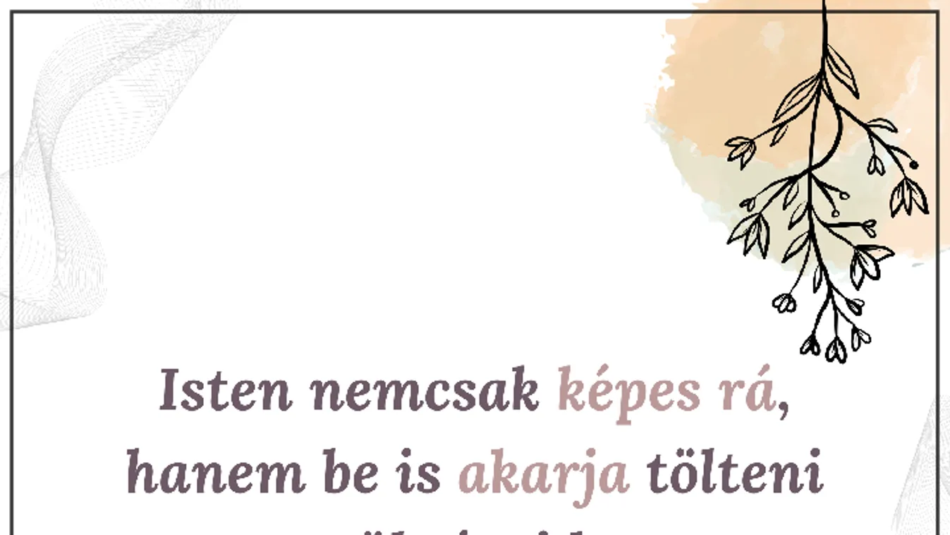 Napi ige: Hit, amely jutalmat nyer