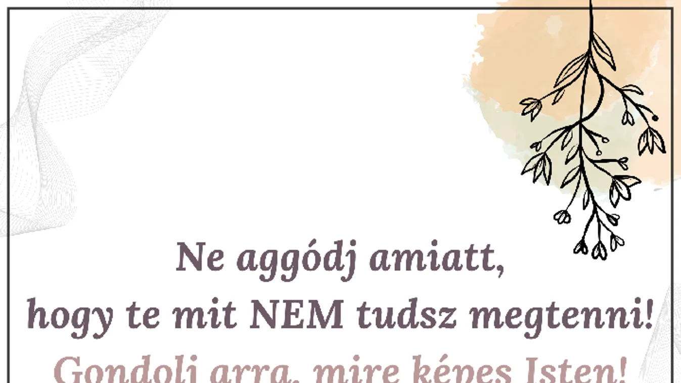 Napi ige: Add át a problémádat Istennek!