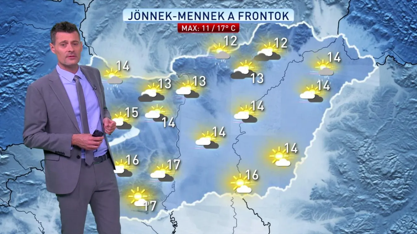 Jönnek-mennek a frontok