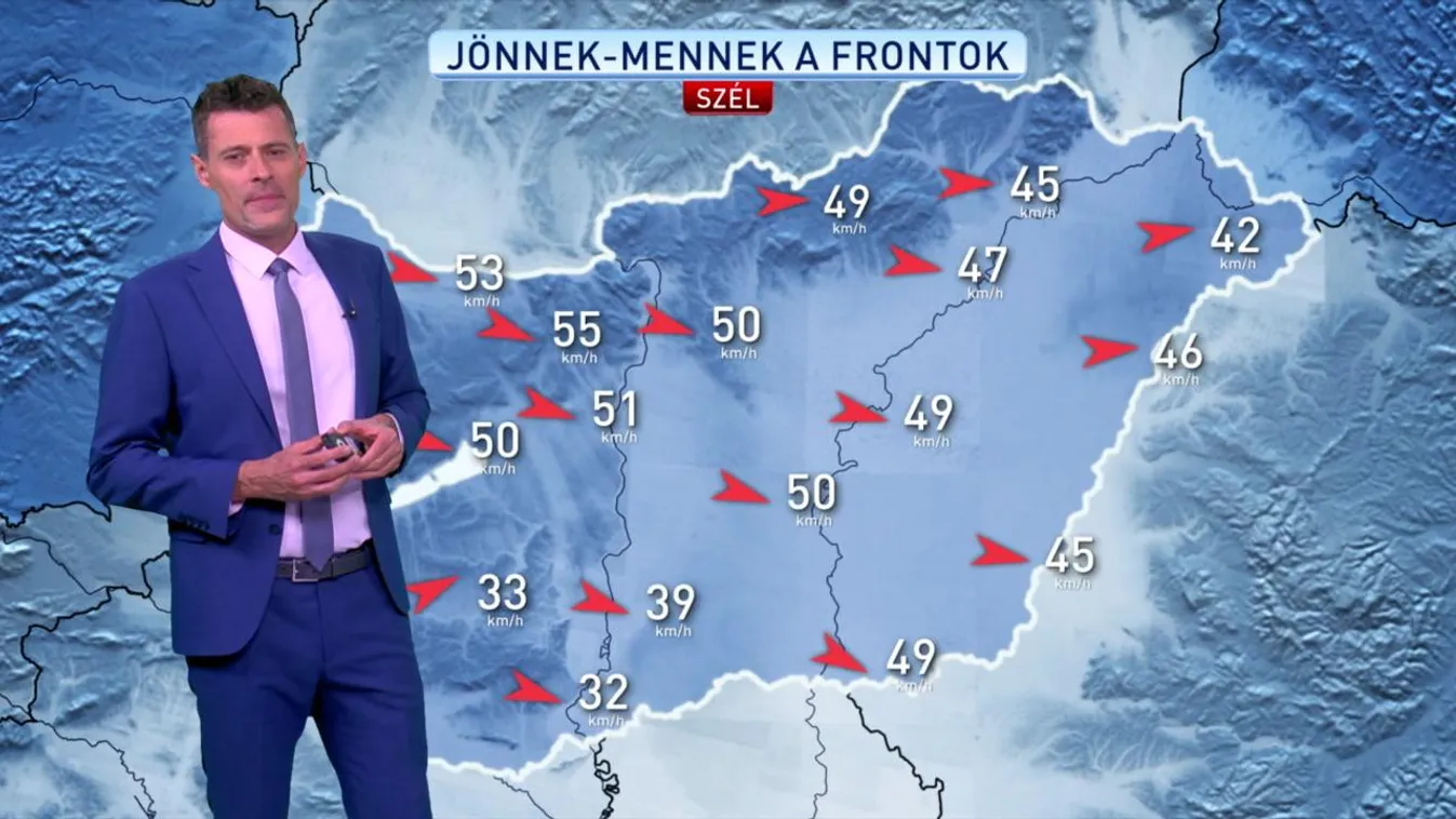 Erős szélre számíthatunk