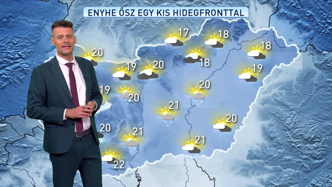 Enyhe ősz egy kis hidegfronttal