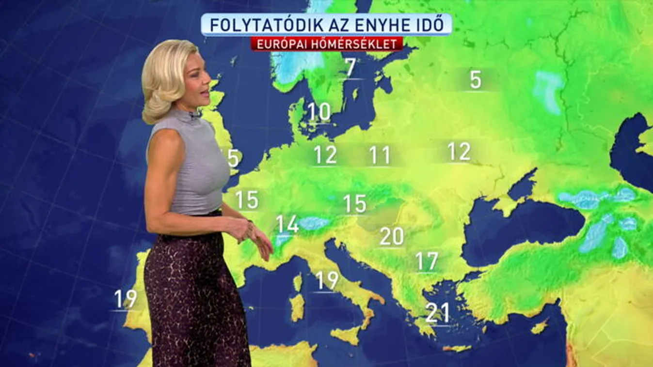 Túlnyomóan napos idő az ország nagy részén