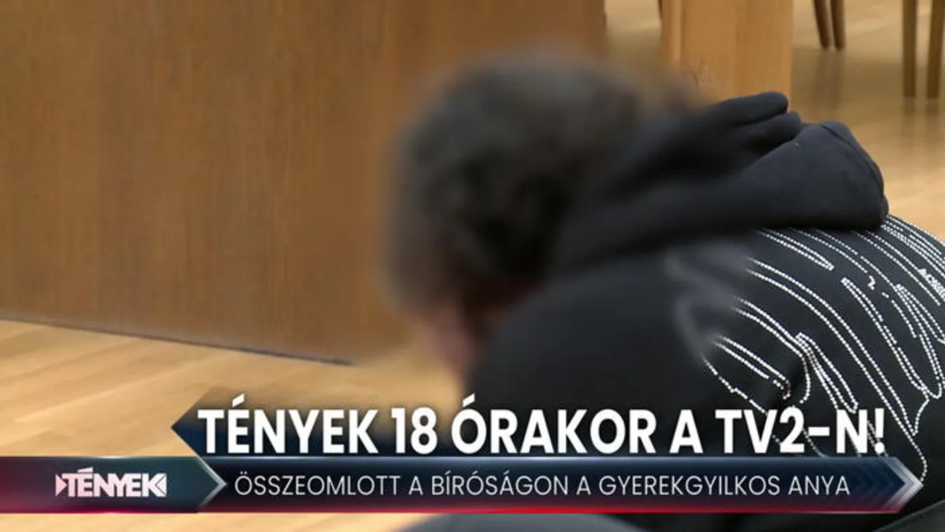 Megölte a kisfiát, összeomlott a bíróságon - Tények 18.00
