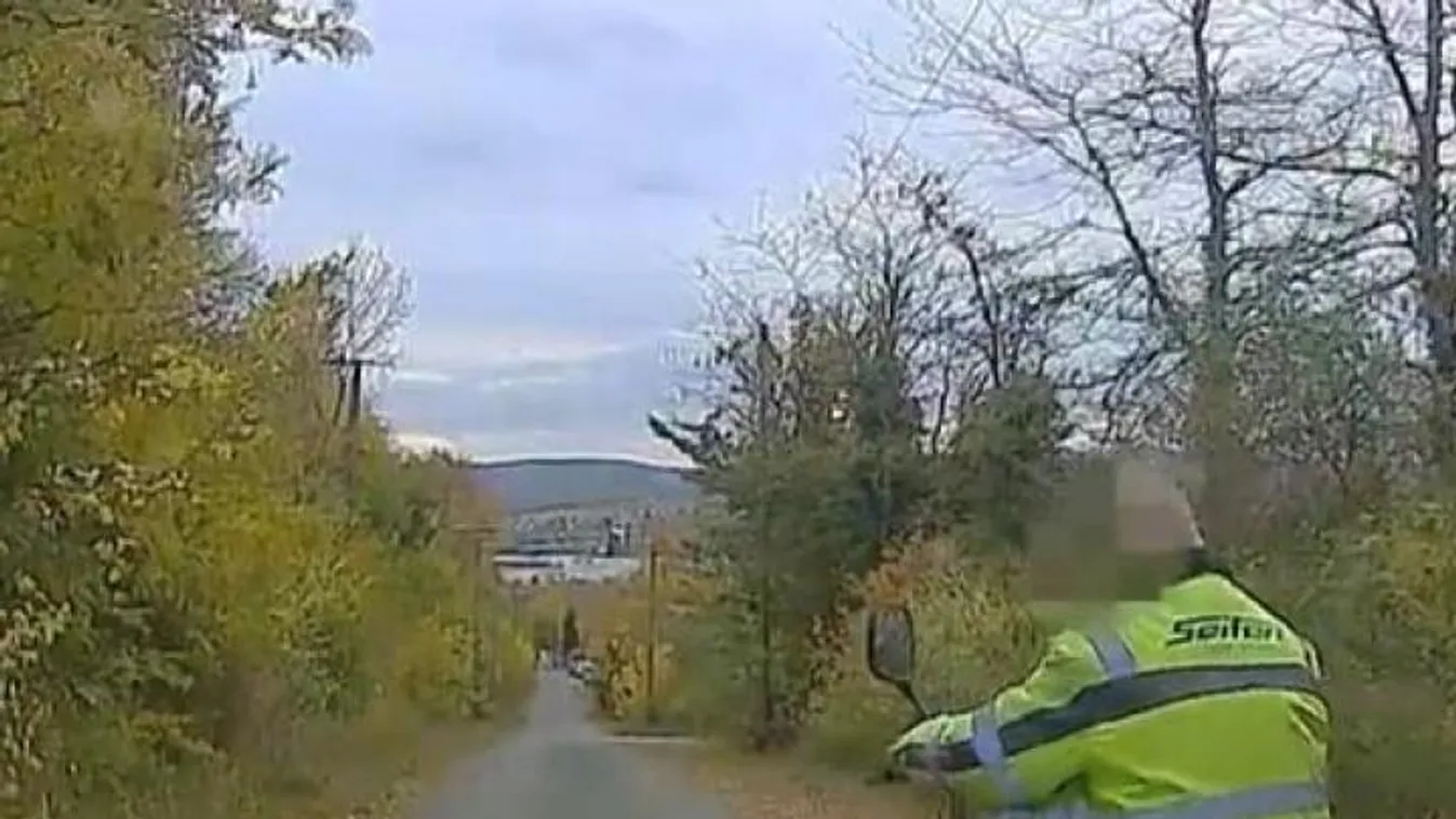 Részegen száguldott a rendőrök elől, végül pórul járt a motoros - videóval