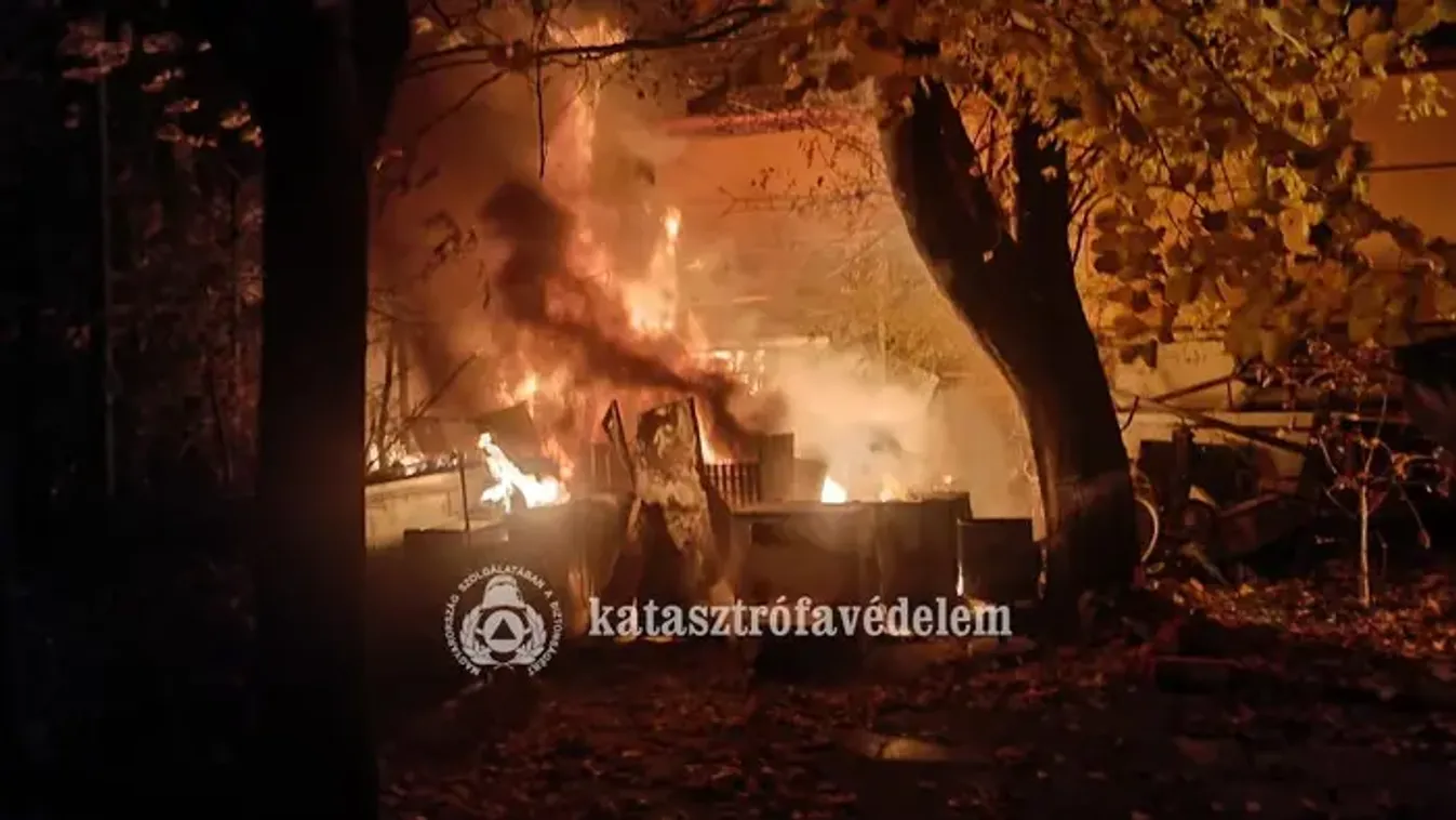 Kigyulladt egy népszerű vendéglátóhely Debrecenben, fotókon a lángok