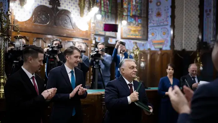 Orbán Viktor: a magyar és a szerb nép nem egymás mellett, hanem egymással él
