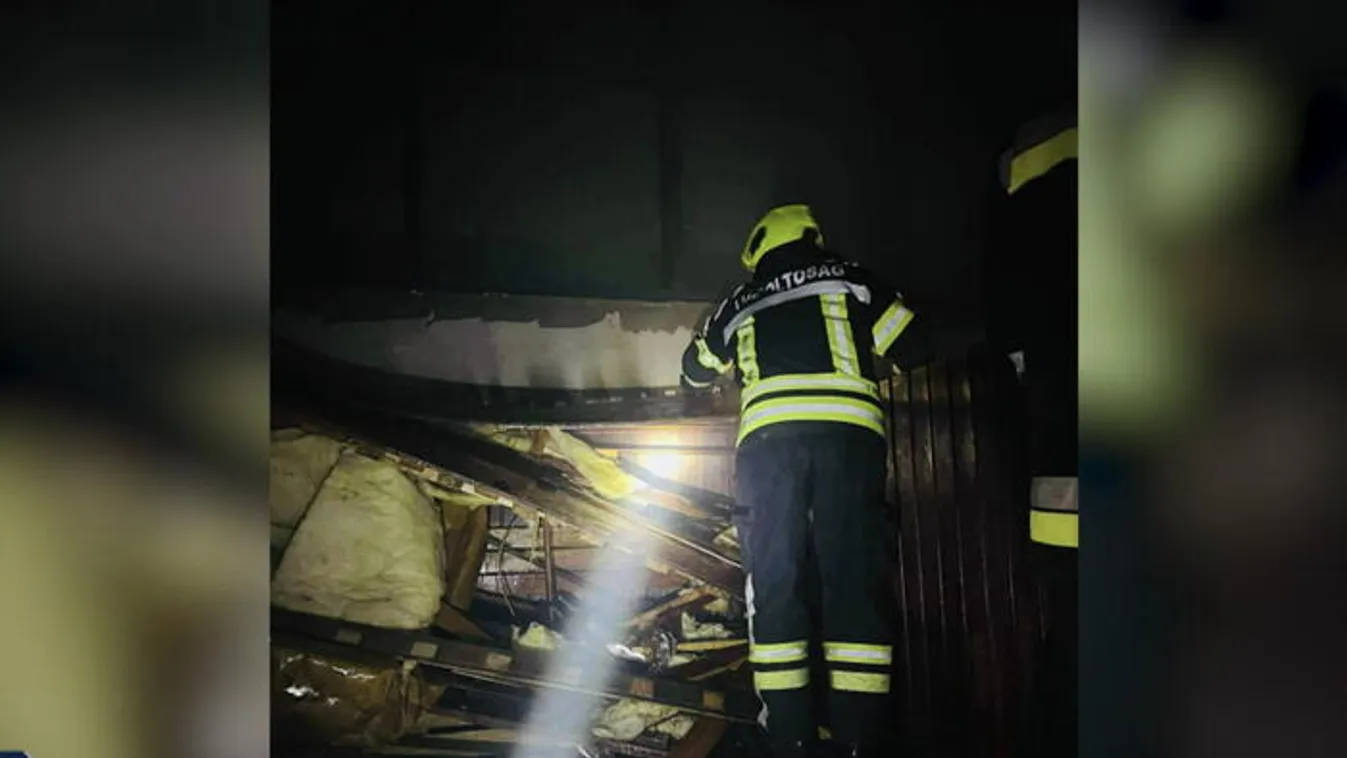 Több százan menekültek a tűz miatt