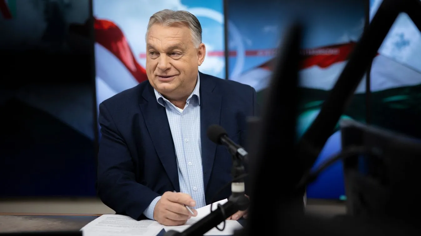Orbán Viktor interjút adott a Kossuth rádió reggeli műsorának