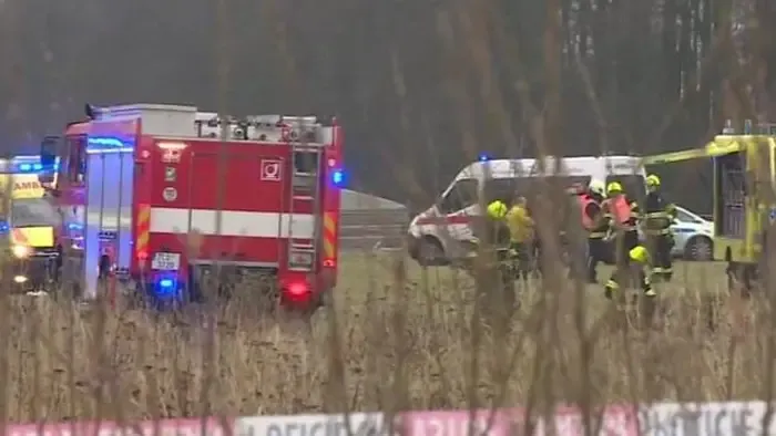 Több mint 40 sérültje van egy vonatbalesetnek Dél-Csehországban