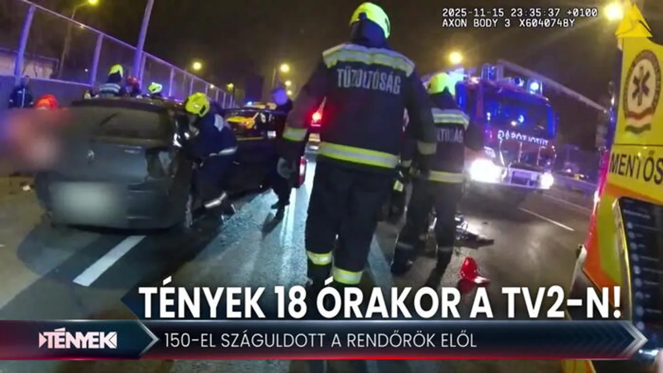 Tragédiával végződött az üldözés - Tények 18.00