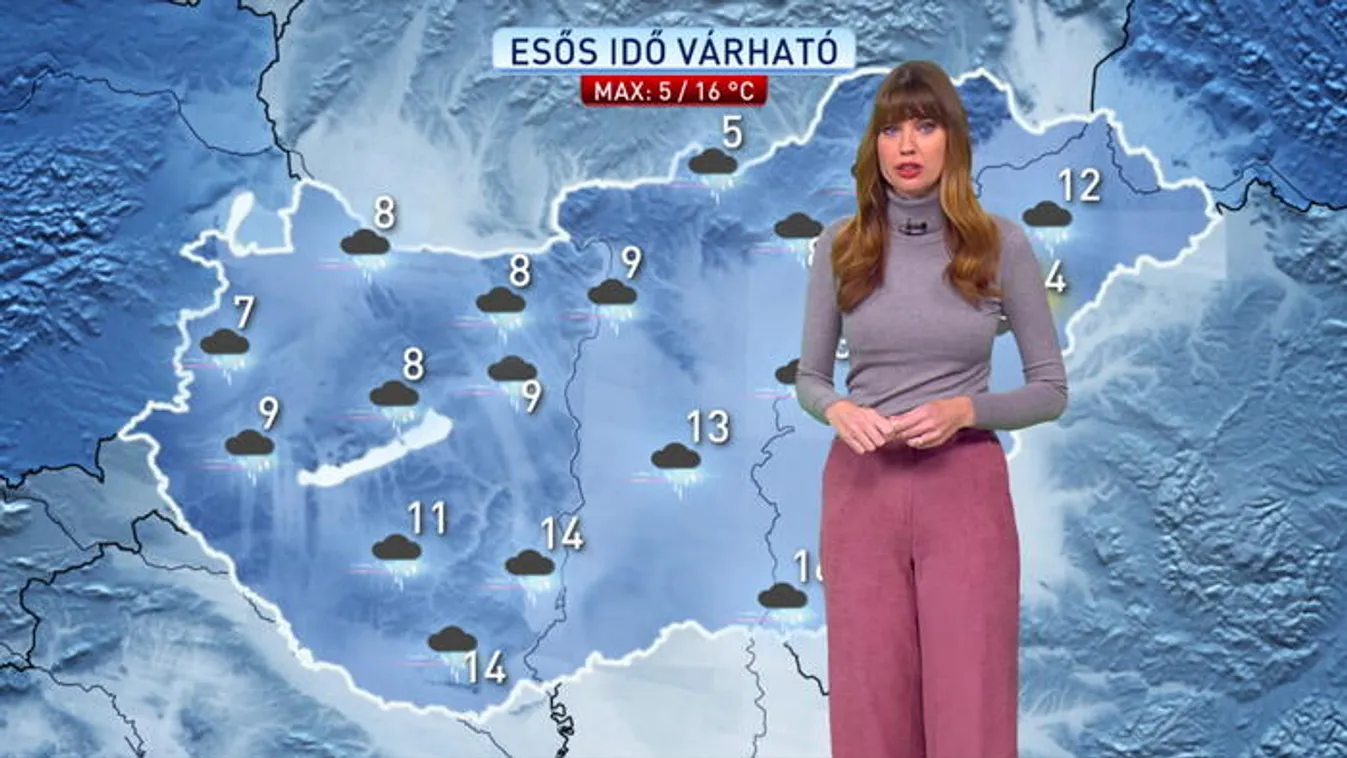 Északnyugaton havas eső is lehet