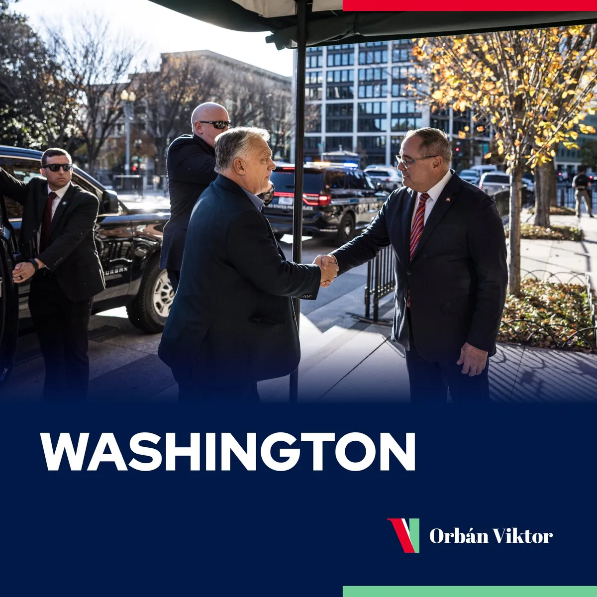 Orbán Viktor Washingtonban