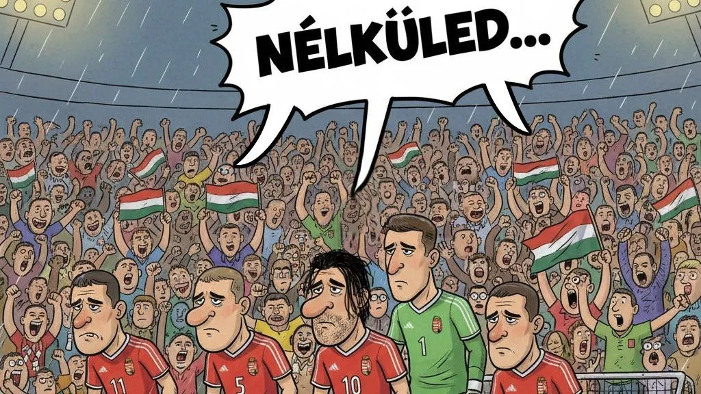 Kormányellenes figurák durva poénokkal „köszöntik” a kiesett magyar válogatottat