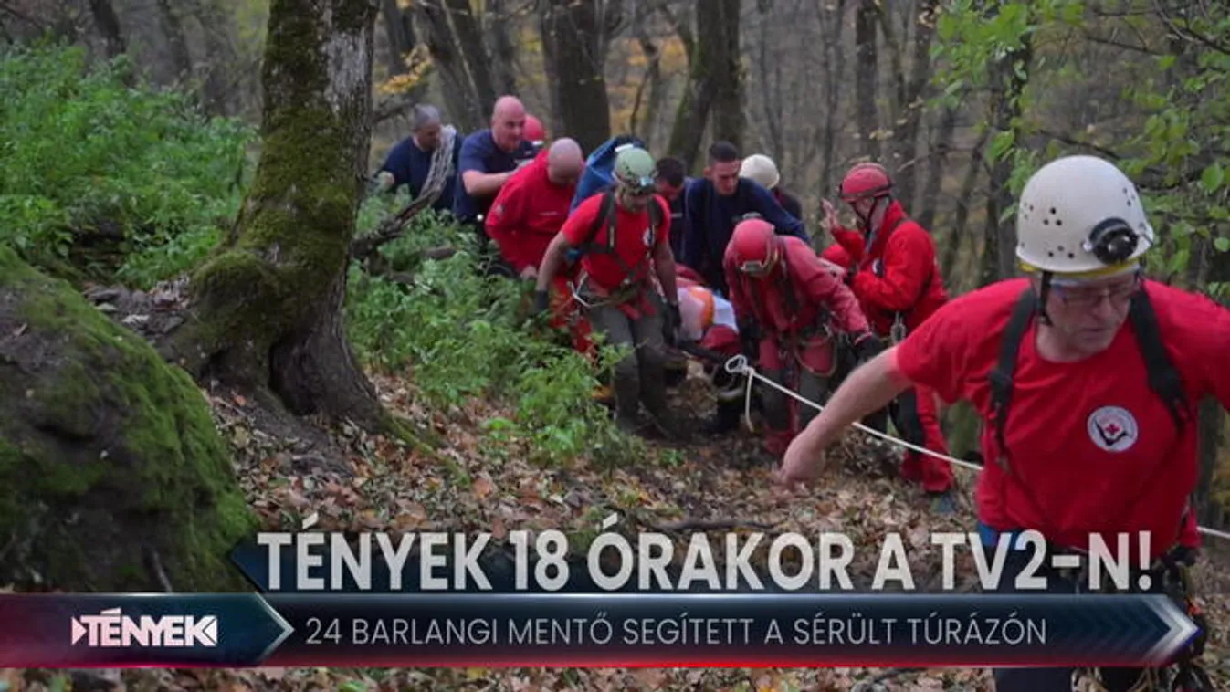 24 mentős segített a bajba jutott túrázón - Tények 18.00