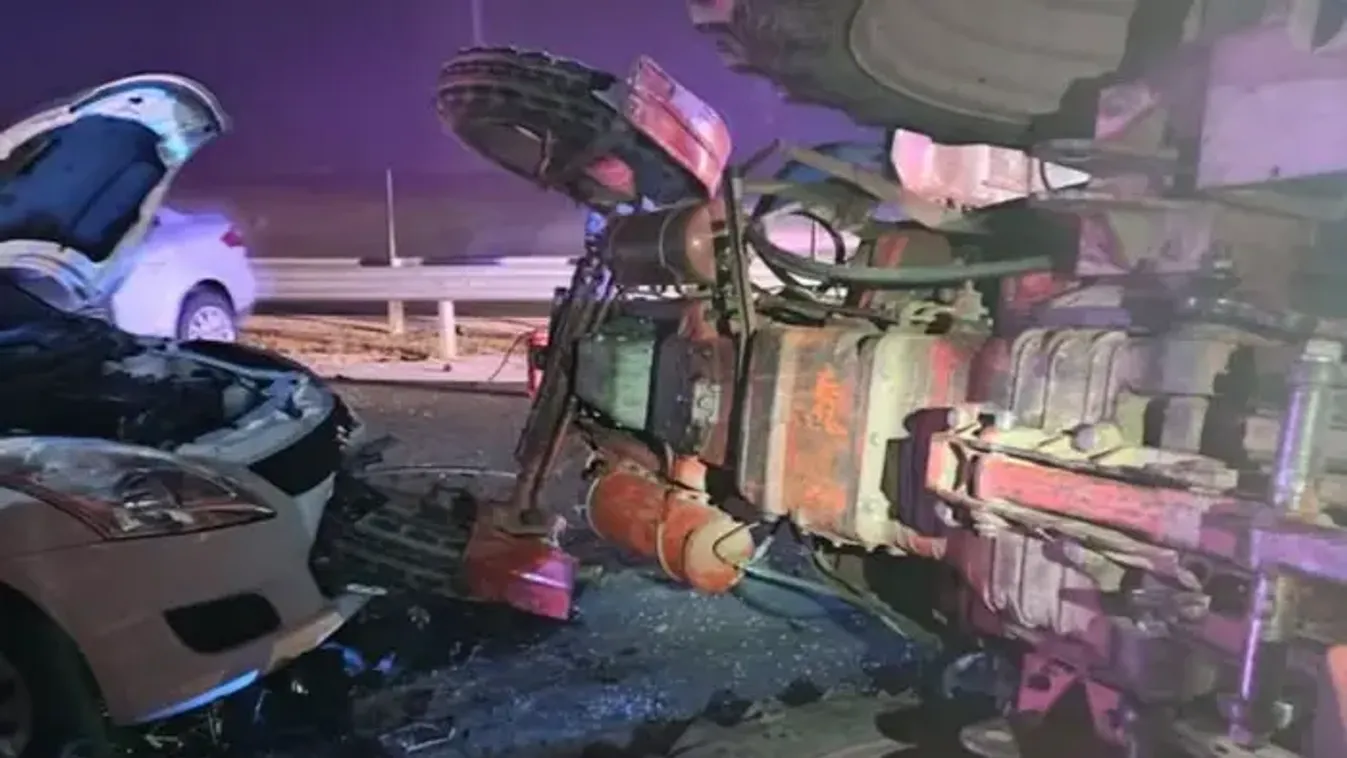 Drámai fotókon a herendi baleset