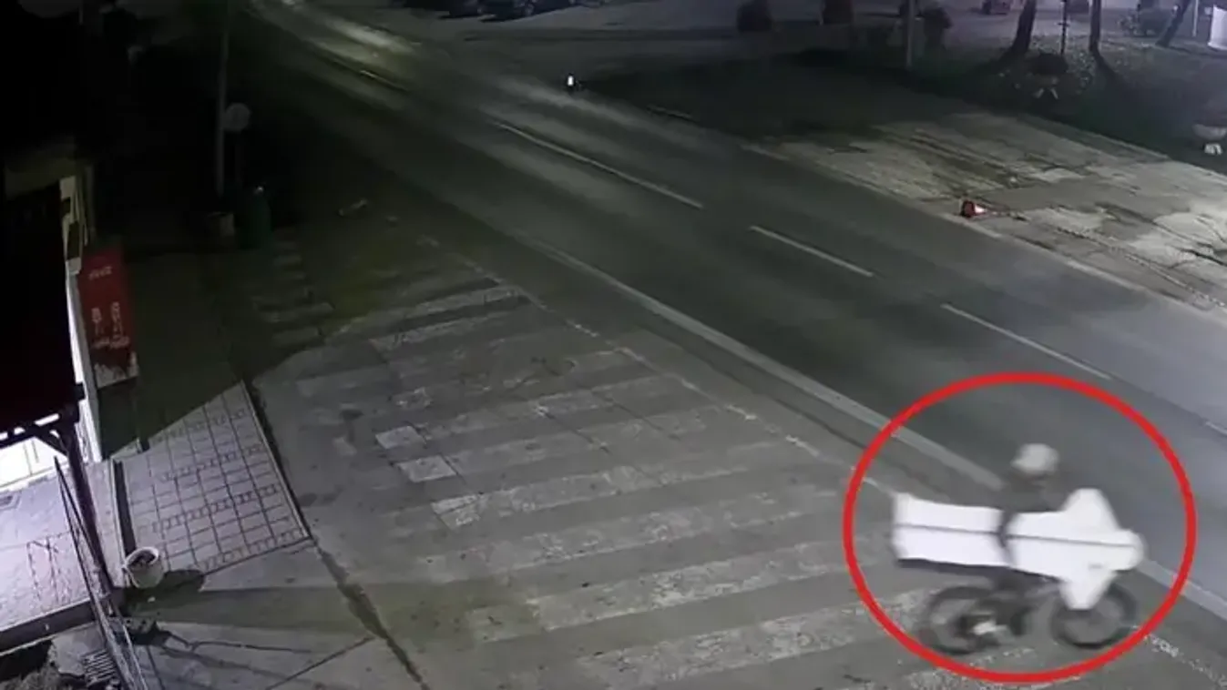 Konfliktusba keveredett, majd lelépett egy ,,papírrendőrrel” - videón a szürreális jelenet