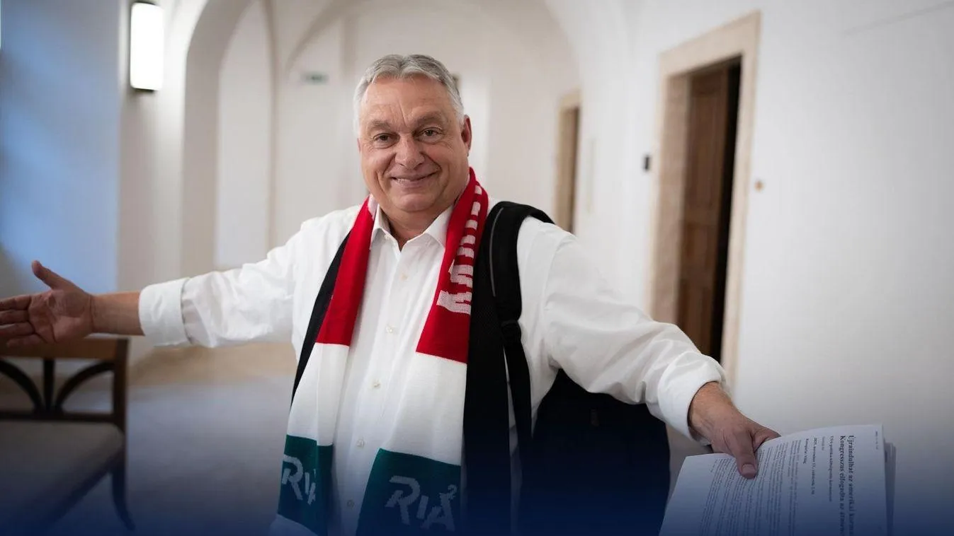 Orbán Viktor üzent a mindent eldöntő vb-selejtező előtt
