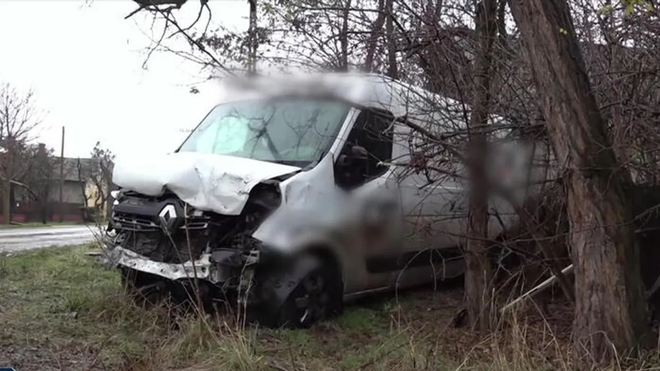 132-vel ment, mindent letarolt a sofőr