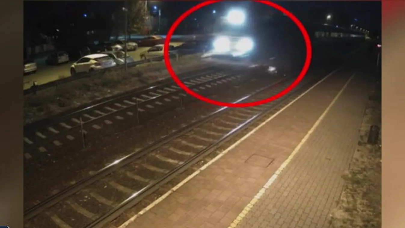 Videón a sokkoló halálos vonatgázolás