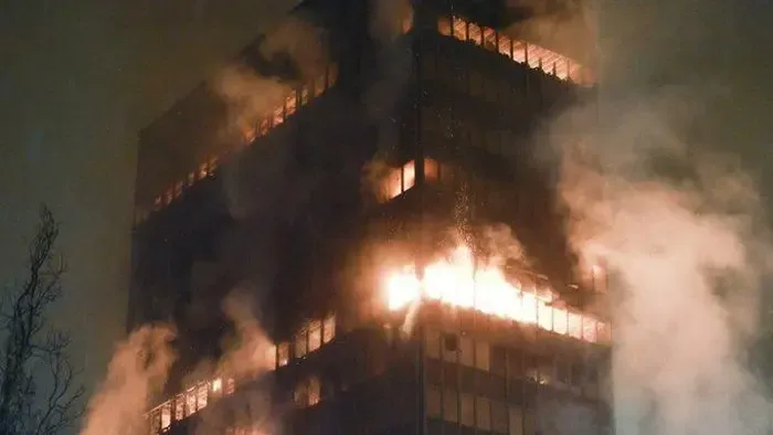 Tűz ütött ki Zágráb ikonikus tornyában