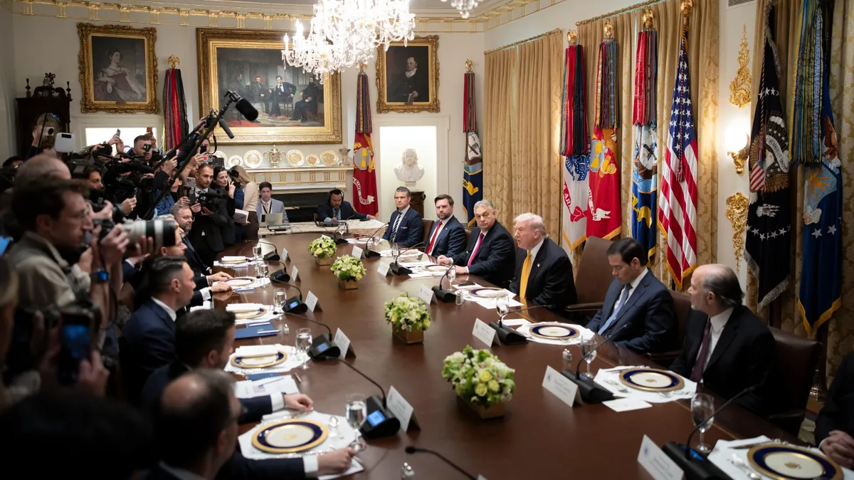 HEGSETH, Pete; VANCE, James David; TRUMP, Donald; ORBÁN Viktor; RUBIO, Marco