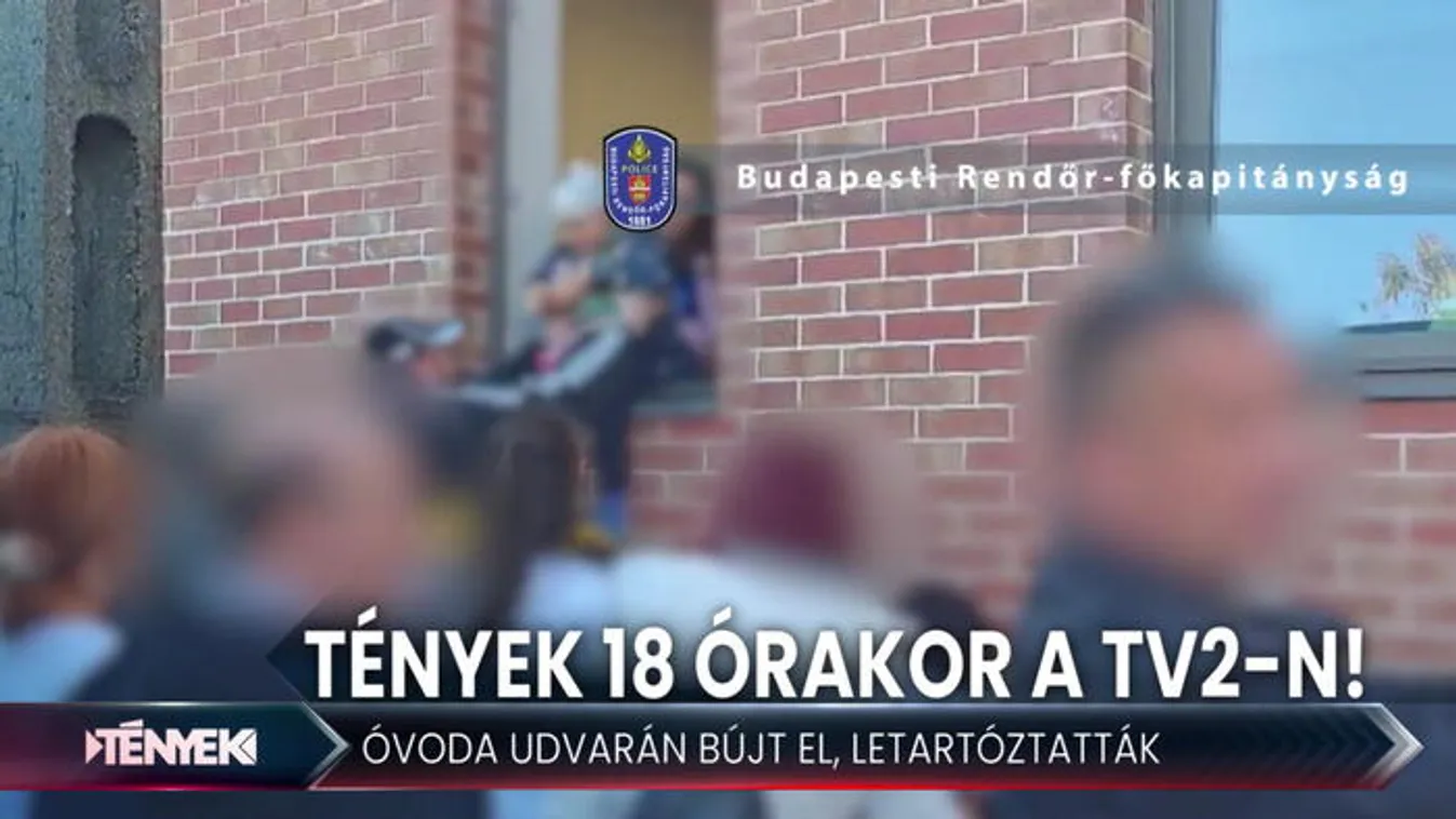 Késsel rontott be az óvodába, letartóztatták - Tények 18.00