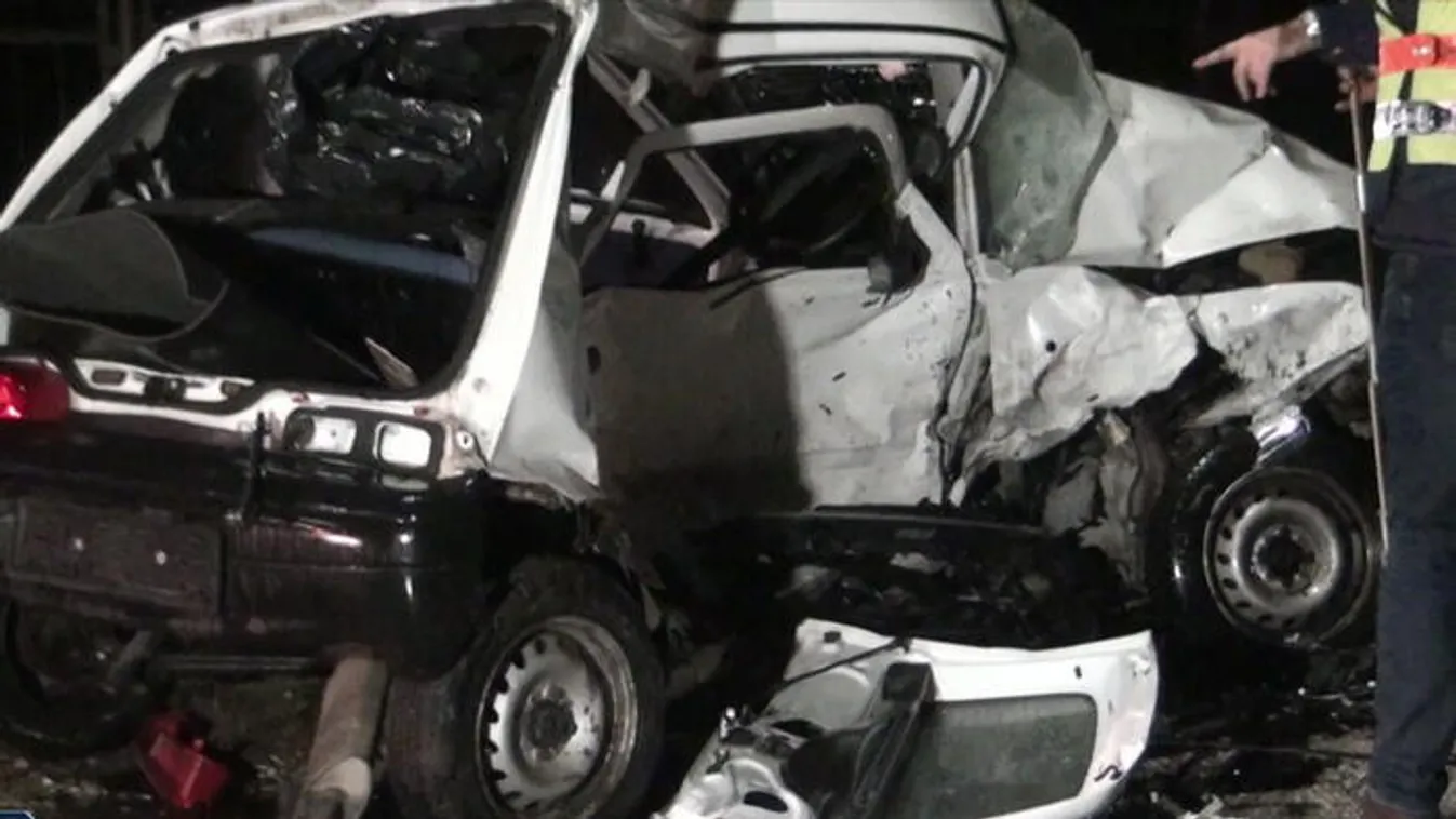 Megijedt és ütközött, meghalt a sofőr