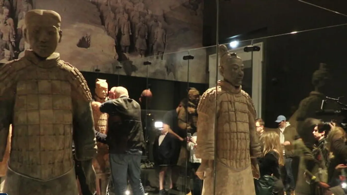 Kínai agyaghadsereg a Múzeumban