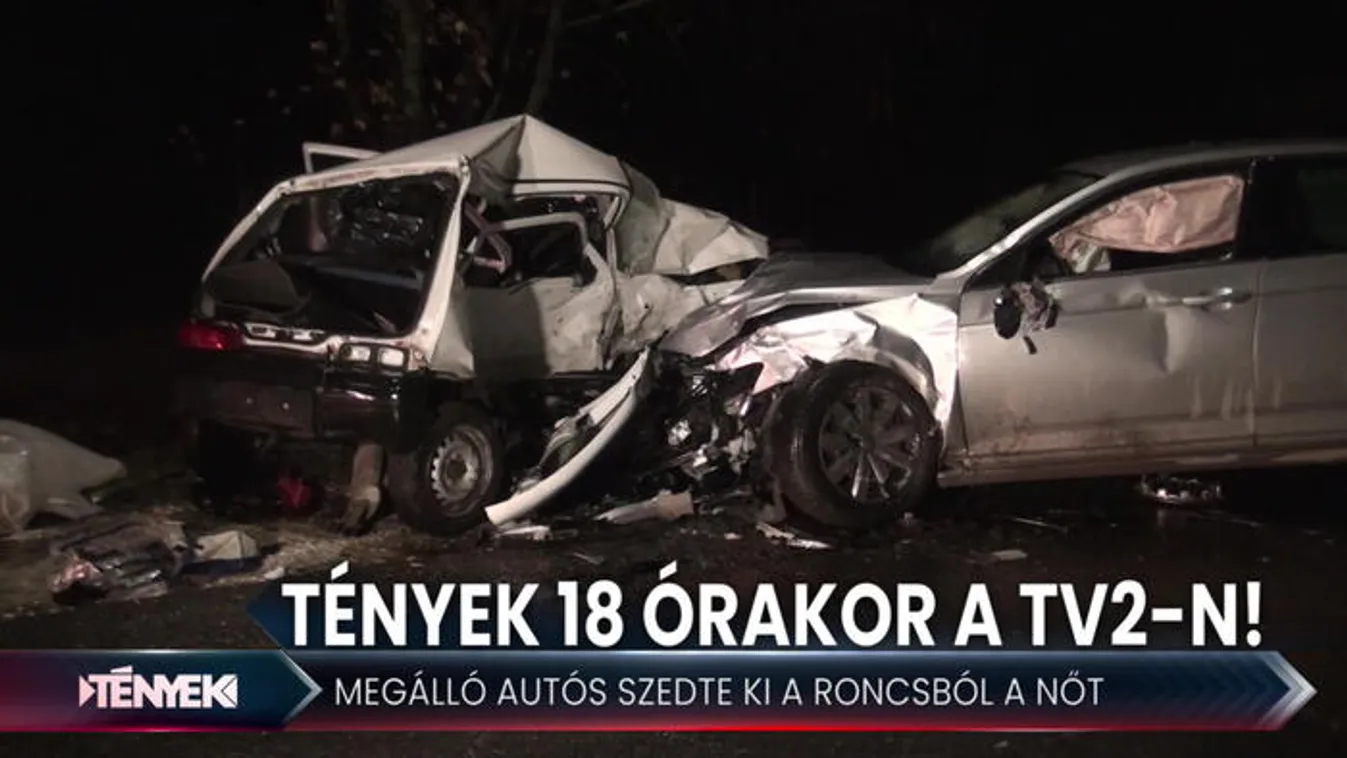 Brutális baleset: fiatal nő az áldozat - Tények 18.00