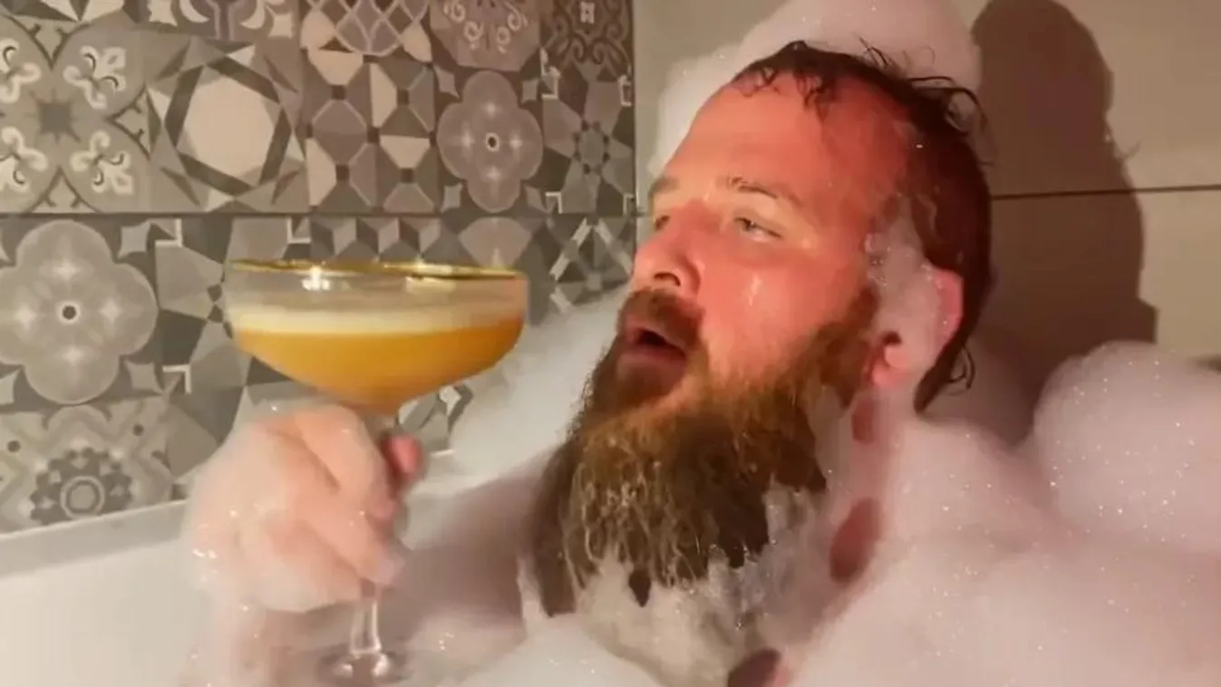 Földön fetreng és kádban "kényezteti magát" a Tisza Párt újpalotai képviselőjelöltje