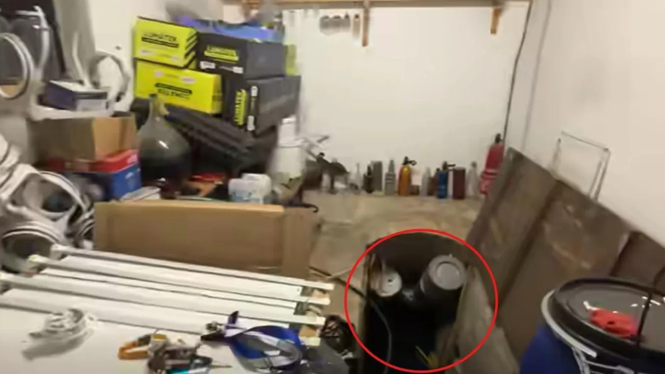 Döbbenetes létesítményre bukkantak a föld alatt Baranya vármegyében, ellepték a rendőrök a helyszínt