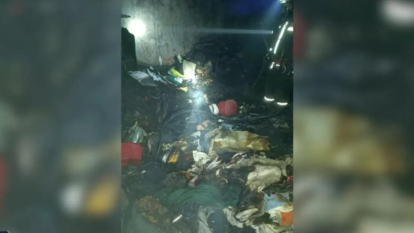 Szemetet halmozott fel, meghalt a tűzben