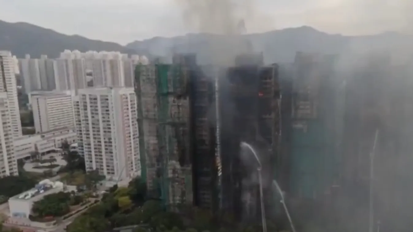 Legalább 83 halottja van a hongkongi toronyháztragédiának - további 300 embernek nyoma veszett