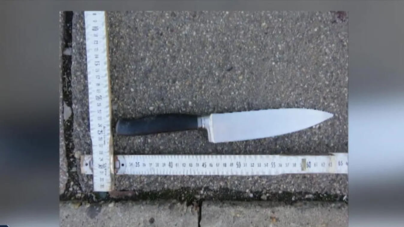 Késsel üldözték a gyalogosokat a pénzért