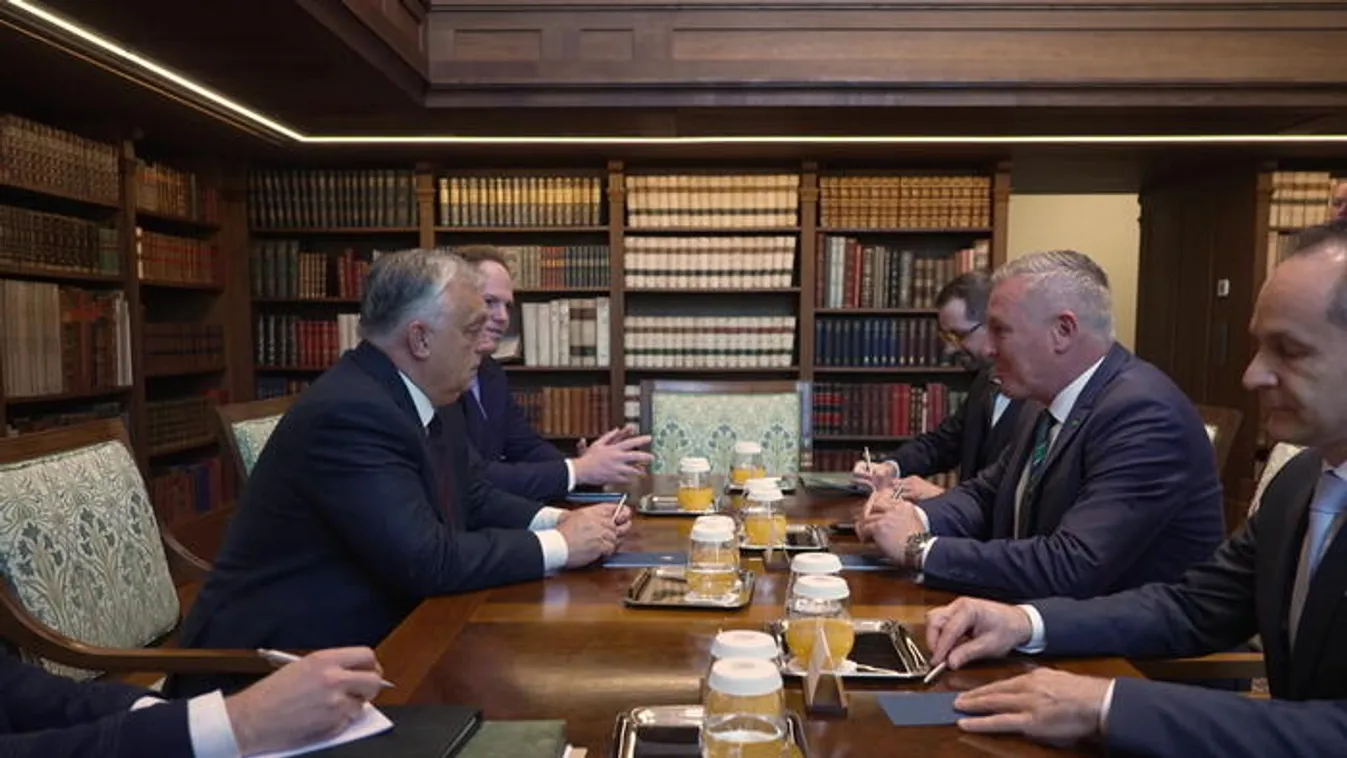 Orbán Viktor az FPÖ szövetségi alelnökével tárgyalt