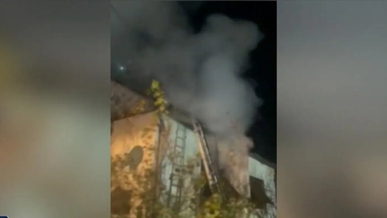 A lángok közül menekült ki a két lakó