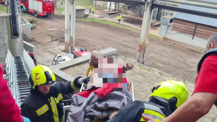 Súlyos baleset történt az ajkai erőműben, mentőhelikopter érkezett