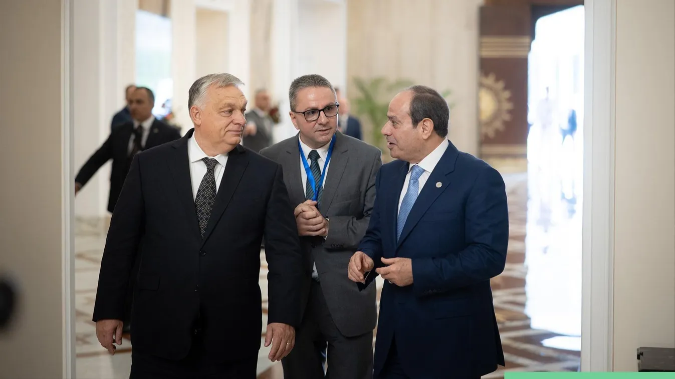 Orbán Viktor: Új szintre emeljük Magyarország és Egyiptom együttműködését