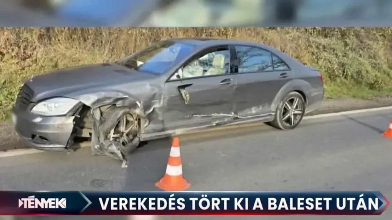 A vétlen sofőrnek estek neki a baleset után