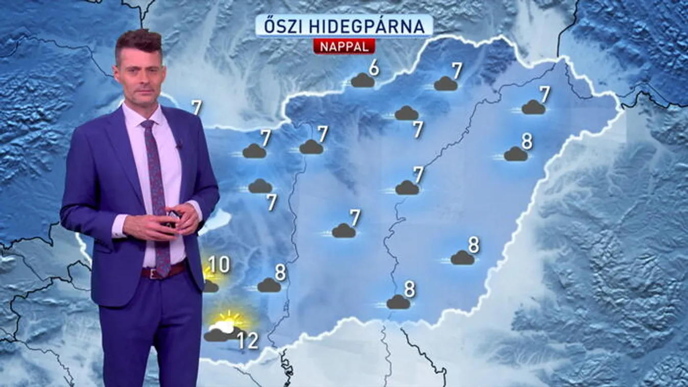 Délnyugaton még lehet kevés napsütés