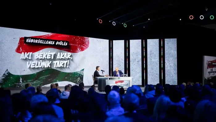 Orbán Viktor: Magyarország továbbra is a béke pártján!