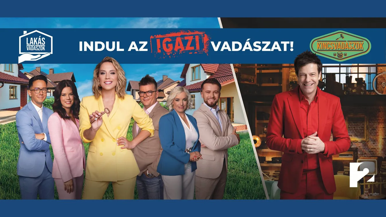 Lakásokért, kincsekért és álmokért indul a a vadászat a TV 2-n!