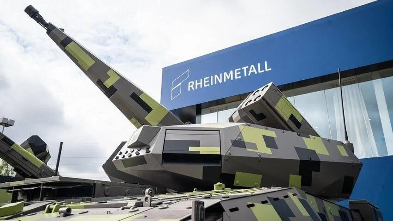 A legnagyobb német fegyvergyártó cég, a Rheinmetall már jövő év végére meg akarja ötszörözni a bevételét