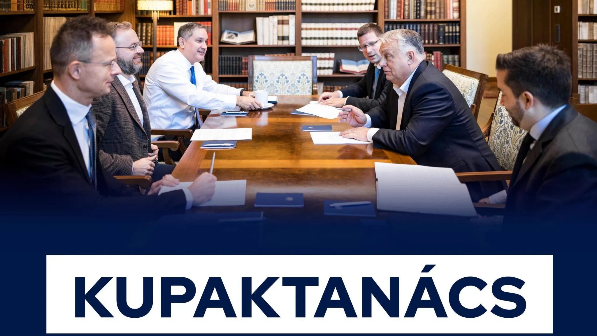 Orbán Viktornál összeült a kupaktanács