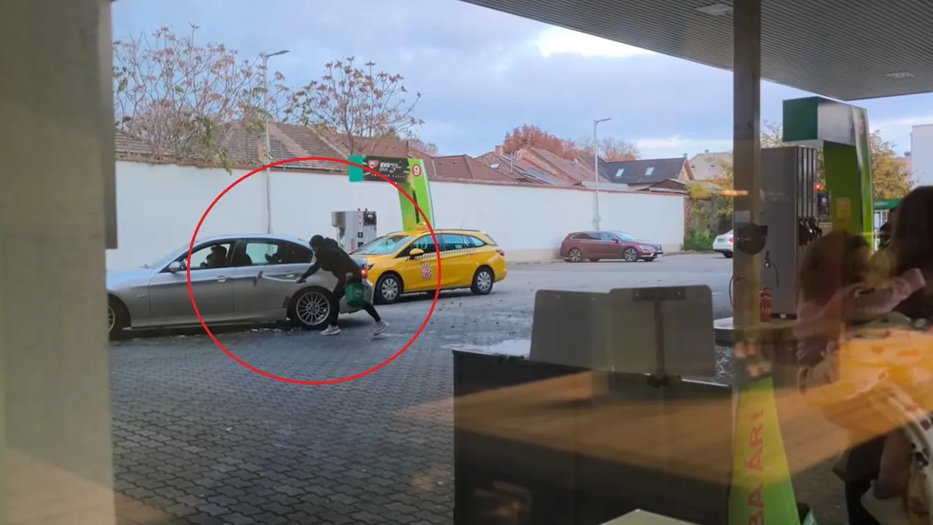 Irgalmatlan balhé, dobálózás, csapkodás alakult ki egy kispesti kúton - Videóval