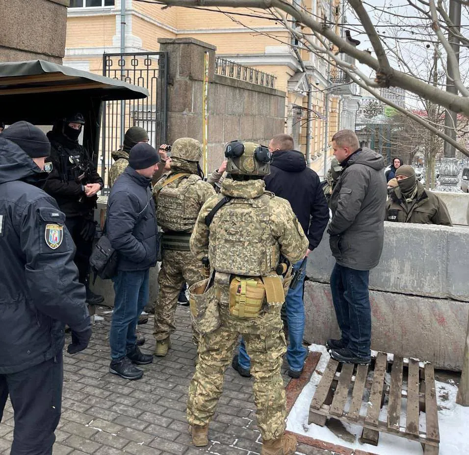 Akcióban az ukrán rendvédelmi szervek