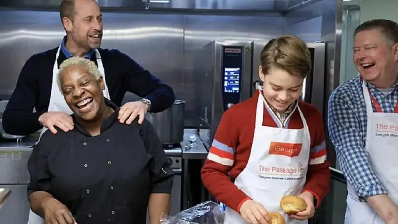 Karácsonyi gesztus: György herceg apja nyomdokaiba lépett